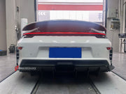 Buy Now CONVERSION CARBON REAR BUMPER WITH DIFFUSER for PORSCHE 911 992.1 CARRERA 2019+ UPGRADE to 911 992.2 GT3 2025+ FACELIFT and upgrade car parts from SIR Tuning at the Best Price. Headlights, Tail lights, Bodykits, Navigations, Carbon body kit and more - Fast & Free Shipping within Europe, US & Worldwide.