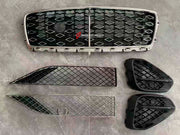 Buy Now CONVERSION UPGRADE FRONT GRILLE KIT for BENTLEY CONTINENTAL GT GTC 2024+ upgrade to MULLINER and upgrade car parts from SIR Tuning at the Best Price. Headlights, Tail lights, Bodykits, Navigations, body kit and more - Fast & Free Shipping within Europe, US & Worldwide.