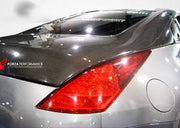 Buy Now CARBON REPLACEMENT TRUNK for NISSAN 350Z Z33 SPYDER 2002 - 2008 and upgrade car parts from SIR Tuning at the Best Price. Headlights, Tail lights, Bodykits, Navigations, body kit and more - Fast & Free Shipping within Europe, US & Worldwide.