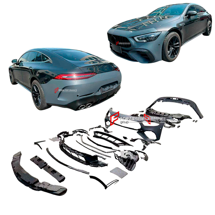 Buy Now CONVERSION UPGRADE BODY KIT for MERCEDES-BENZ X290 GT43 GT50 2018+ upgrade to X290 GT53 GT63 2018+ and upgrade car parts from SIR Tuning at the Best Price. Headlights, Tail lights, Bodykits, Navigations, body kit and more - Fast & Free Shipping within Europe, US & Worldwide.