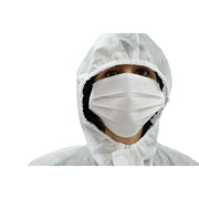 Coverall Overall Dustproof Workwear Jumpsuit 100% polypropylene with Hood Disposable size M/L – product image 3