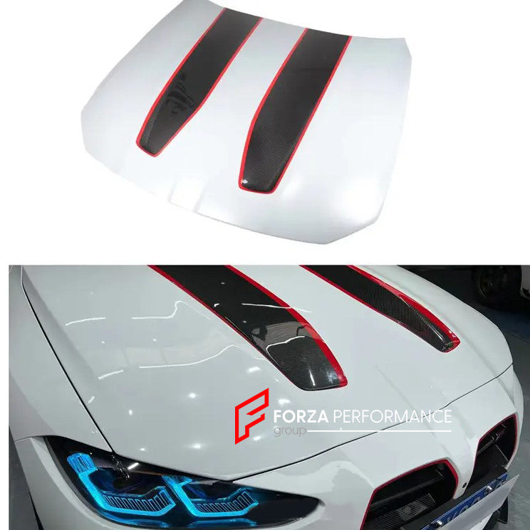 Buy Now CARBON HOOD BONNET FOR BMW G82 M4 2020+ CSL STYLE and upgrade car parts from SIR Tuning at the Best Price. Headlights, Tail lights, Bodykits, Navigations, body kit and more - Fast & Free Shipping within Europe, US & Worldwide.