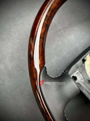 Buy Now CUSTOM WOOD STEERING WHEEL for BENTLEY CONTINENTAL MULSANNE FLYING SPUR BENTAYGA and upgrade car parts from SIR Tuning at the Best Price. Headlights, Tail lights, Bodykits, Navigations, steering wheel and more - Fast & Free Shipping within Europe, US & Worldwide.