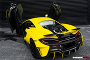 Buy Now DARWINPRO CONVERSION CARBON REAR BUMPER WITH DIFFUSER TRUNK SPOILER ENGINE TRUNK and EXHAUST for MCLAREN 540C 570S 570GT 2015 - 2020 UPGRADE to 600LT 2018 - 2021 and upgrade car parts from SIR Tuning at the Best Price. Headlights, Tail lights, Bodykits, Navigations, Body Kit and more - Fast & Free Shipping within Europe, US & Worldwide.