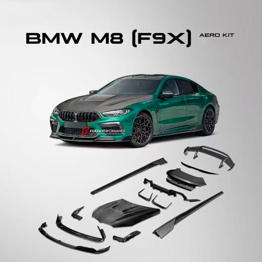 Buy Now DRY CARBON AERO KIT for BMW M8 F91 F92 2019+ and upgrade car parts from SIR Tuning at the Best Price. Headlights, Tail lights, Bodykits, Navigations, body kit and more - Fast & Free Shipping within Europe, US & Worldwide.