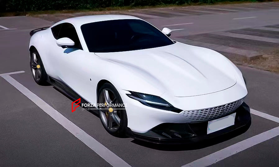 Buy Now DRY CARBON AERO KIT for FERRARI ROMA 2020+ and upgrade car parts from SIR Tuning at the Best Price. Headlights, Tail lights, Bodykits, Navigations, Carbon body kit and more - Fast & Free Shipping within Europe, US & Worldwide.