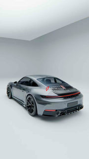 Buy Now DRY CARBON AERO KIT for PORSCHE 911 992.2 CARRERA 2025+ and upgrade car parts from SIR Tuning at the Best Price. Headlights, Tail lights, Bodykits, Navigations, body kit and more - Fast & Free Shipping within Europe, US & Worldwide.
