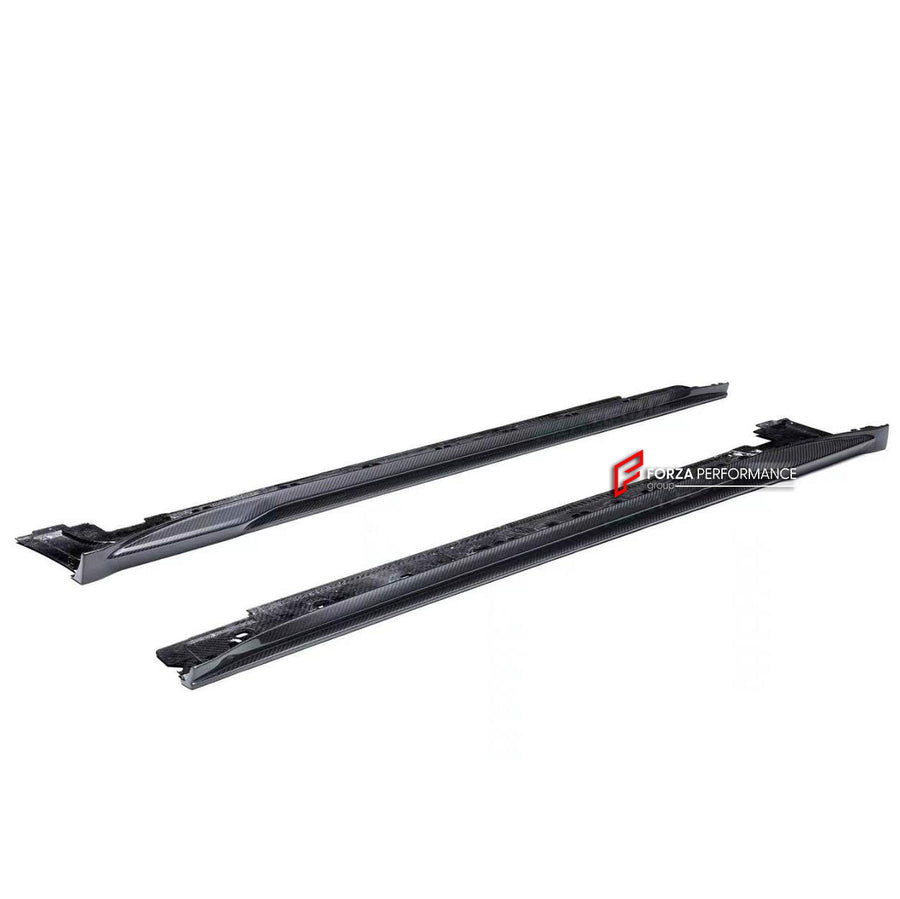 Buy Now DRY CARBON REPLACEMENT SIDE SKIRTS for PORSCHE 911 992.2 CARRERA 2025+ and upgrade car parts from SIR Tuning at the Best Price. Headlights, Tail lights, Bodykits, Navigations, body kit and more - Fast & Free Shipping within Europe, US & Worldwide.