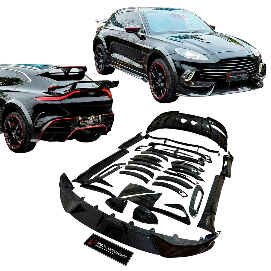 Buy Now DRY CARBON BODY KIT for ASTON MARTIN DBX AM8 2020 - 2024 and upgrade car parts from SIR Tuning at the Best Price. Headlights, Tail lights, Bodykits, Navigations, body kit and more - Fast & Free Shipping within Europe, US & Worldwide.