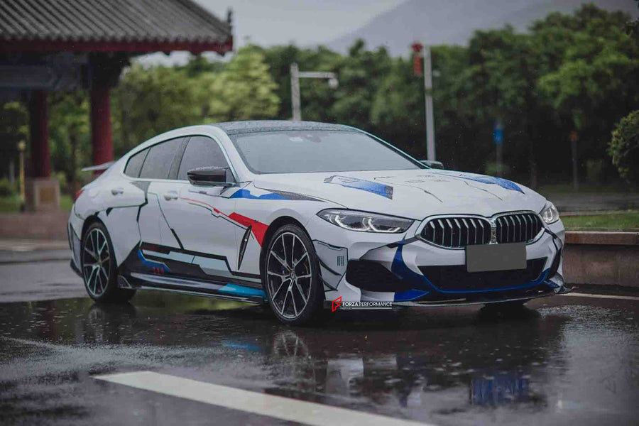 Buy Now DRY CARBON BODY KIT FOR BMW 8 SERIES G16 4 DOORS SEDAN 2018+ and upgrade car parts from SIR Tuning at the Best Price. Headlights, Tail lights, Bodykits, Navigations, body kit and more - Fast & Free Shipping within Europe, US & Worldwide.