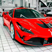 Buy Now DRY CARBON BODY KIT for FERRARI F8 2019 - 2022 and upgrade car parts from SIR Tuning at the Best Price. Headlights, Tail lights, Bodykits, Navigations, body kit and more - Fast & Free Shipping within Europe, US & Worldwide.