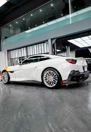 Buy Now DRY CARBON BODY KIT for FERRARI PORTOFINO 2017 - 2021 and upgrade car parts from SIR Tuning at the Best Price. Headlights, Tail lights, Bodykits, Navigations, Carbon body kit and more - Fast & Free Shipping within Europe, US & Worldwide.