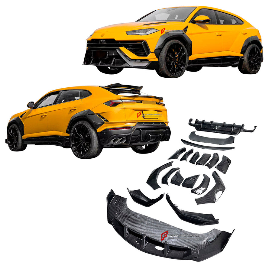 Buy Now DRY CARBON BODY KIT for LAMBORGHINI URUS S 2023+ and upgrade car parts from SIR Tuning at the Best Price. Headlights, Tail lights, Bodykits, Navigations, body kit and more - Fast & Free Shipping within Europe, US & Worldwide.