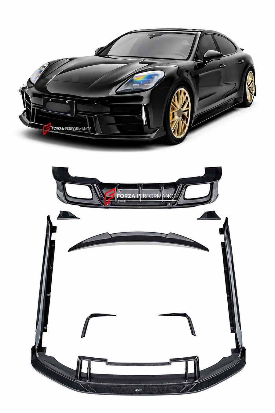 Buy Now DRY CARBON BODY KIT for PORSCHE PANAMERA 972 2024+ and upgrade car parts from SIR Tuning at the Best Price. Headlights, Tail lights, Bodykits, Navigations, body kit and more - Fast & Free Shipping within Europe, US & Worldwide.