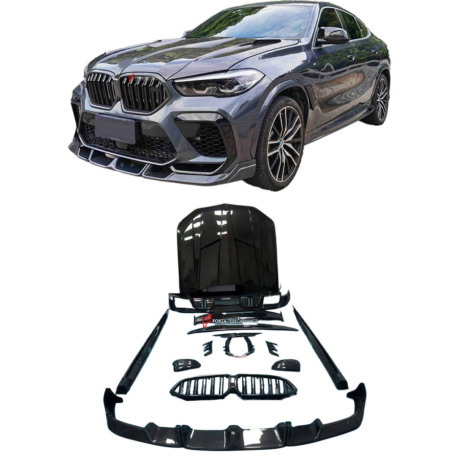 Buy Now DRY CARBON BODY KIT for BMW X6M F96 2020 - 2023 and upgrade car parts from SIR Tuning at the Best Price. Headlights, Tail lights, Bodykits, Navigations, body kit and more - Fast & Free Shipping within Europe, US & Worldwide.