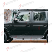 Buy Now DRY CARBON BODY SIDE DOOR MOLDINGS for MERCEDES-BENZ G-CLASS W465 G63 G450D G500 G550 2025+ and upgrade car parts from SIR Tuning at the Best Price. Headlights, Tail lights, Bodykits, Navigations, Body Kit and more - Fast & Free Shipping within Europe, US & Worldwide.