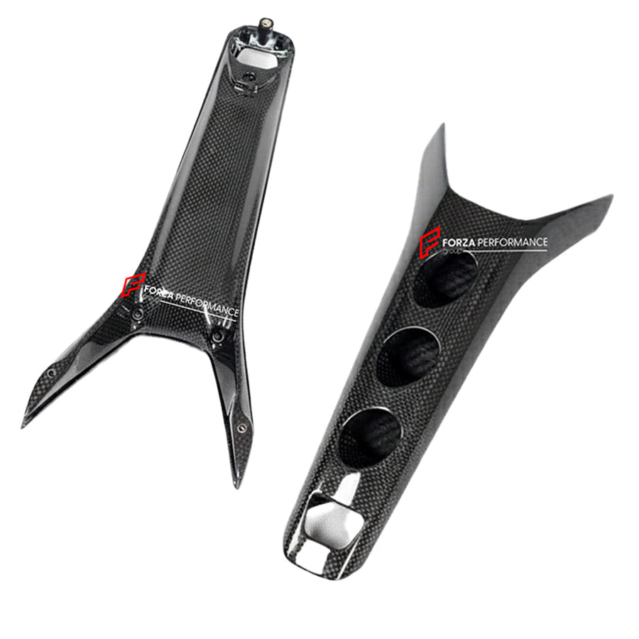 Buy Now DRY CARBON CENTER CONSOLE BRIDGE for FERRARI 488 GTB SPIDER 2015 - 2019 and upgrade car parts from SIR Tuning at the Best Price. Headlights, Tail lights, Bodykits, Navigations, body kit and more - Fast & Free Shipping within Europe, US & Worldwide.