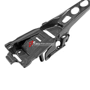Buy Now DRY CARBON CENTER CONSOLE BRIDGE for FERRARI F8 TRIBUTO SPIDER 2019 - 2023 and upgrade car parts from SIR Tuning at the Best Price. Headlights, Tail lights, Bodykits, Navigations, body kit and more - Fast & Free Shipping within Europe, US & Worldwide.