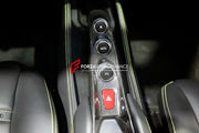Buy Now DRY CARBON CENTER CONSOLE BRIDGE for FERRARI F8 TRIBUTO SPIDER 2019 - 2023 and upgrade car parts from SIR Tuning at the Best Price. Headlights, Tail lights, Bodykits, Navigations, body kit and more - Fast & Free Shipping within Europe, US & Worldwide.