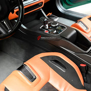 Buy Now DRY CARBON CENTRAL CONSOLE for BMW M2 G87 M3 G80 G81 M4 G82 G83 2021+ and upgrade car parts from SIR Tuning at the Best Price. Headlights, Tail lights, Bodykits, Navigations, Body Kit and more - Fast & Free Shipping within Europe, US & Worldwide.