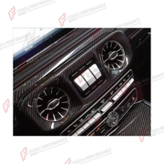 Buy Now DRY CARBON CENTRAL CONTROL PANEL TRIM for MERCEDES-BENZ G-CLASS W464 G63 G350 G350D G400D G500 G550 2019 - 2024 and upgrade car parts from SIR Tuning at the Best Price. Headlights, Tail lights, Bodykits, Navigations, Body Kit and more - Fast & Free Shipping within Europe, US & Worldwide.