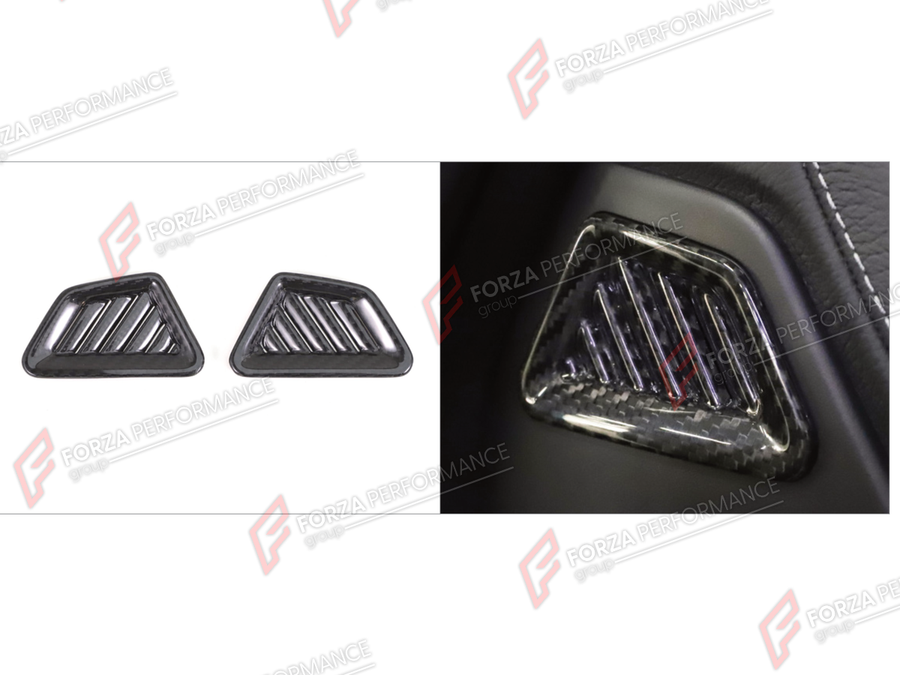 Buy Now DRY CARBON DASHBOARD SIDE AIR VENTS COVERS for MERCEDES-BENZ G-CLASS W464 G63 G350 G350D G400D G500 G550 2019 - 2024 and upgrade car parts from SIR Tuning at the Best Price. Headlights, Tail lights, Bodykits, Navigations, Body Kit and more - Fast & Free Shipping within Europe, US & Worldwide.
