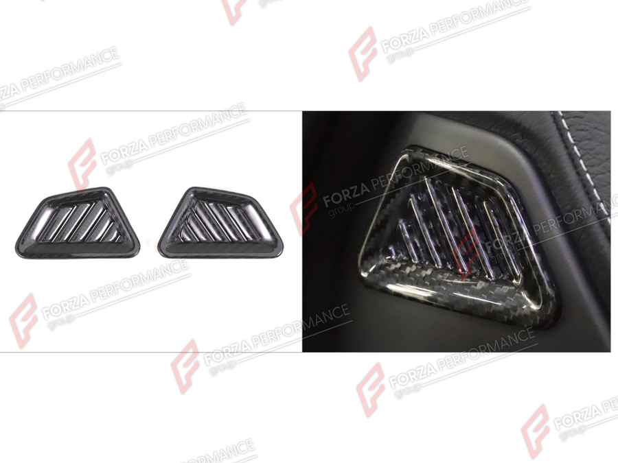 Buy Now DRY CARBON DASHBOARD SIDE AIR VENTS COVERS for MERCEDES-BENZ G-CLASS W465 G63 G450D G500 G550 2025+ and upgrade car parts from SIR Tuning at the Best Price. Headlights, Tail lights, Bodykits, Navigations, Body Kit and more - Fast & Free Shipping within Europe, US & Worldwide.