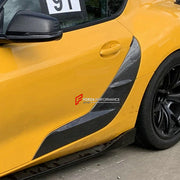 Buy Now DRY CARBON REPLACEMENT DOOR GARNISH for TOYOTA GR SUPRA A90 2019+ and upgrade car parts from SIR Tuning at the Best Price. Headlights, Tail lights, Bodykits, Navigations, body kit and more - Fast & Free Shipping within Europe, US & Worldwide.