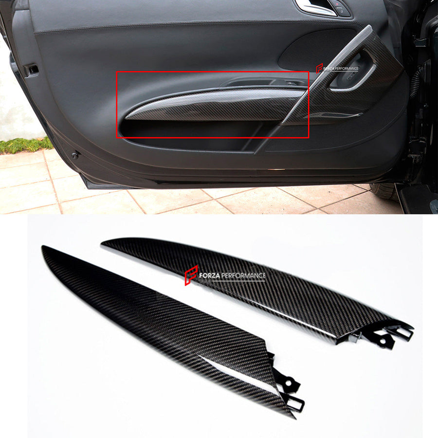 Buy Now DRY CARBON DOOR HANDLE COVER for AUDI R8 V8 V10 2007 - 2012 and upgrade car parts from SIR Tuning at the Best Price. Headlights, Tail lights, Bodykits, Navigations, body kit and more - Fast & Free Shipping within Europe, US & Worldwide.