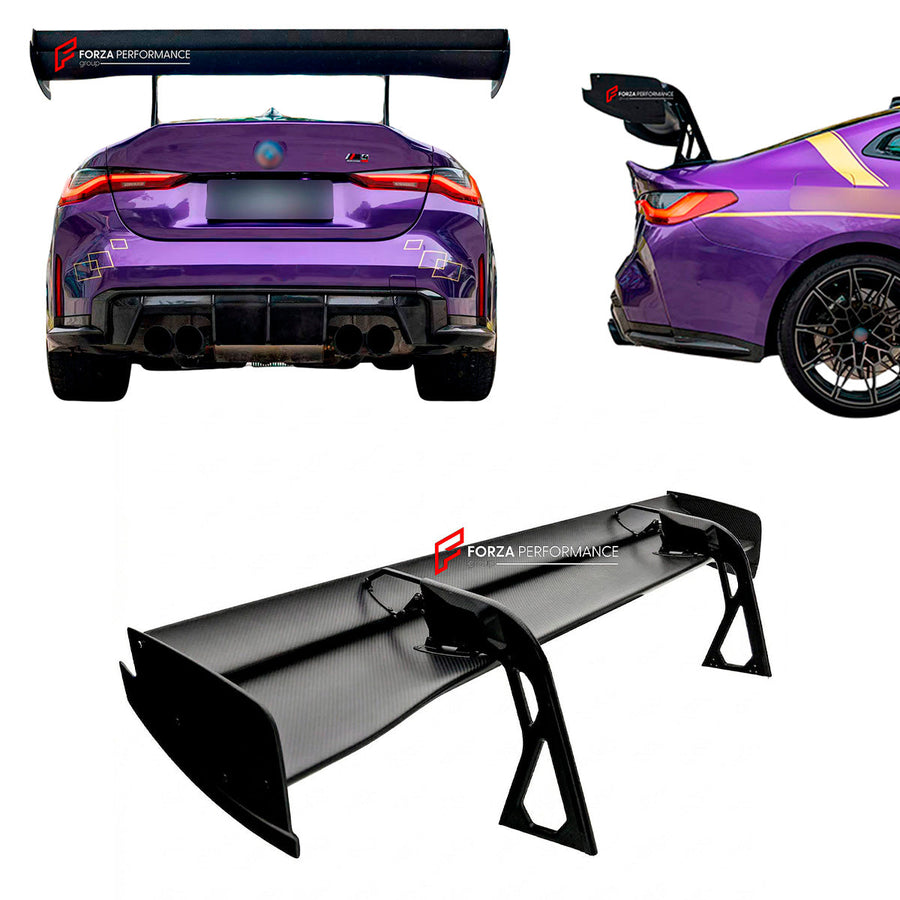 Buy Now DRY CARBON DRS SPOILER WING for BMW M3 G80 2021+ M4 G82 2021+ and upgrade car parts from SIR Tuning at the Best Price. Headlights, Tail lights, Bodykits, Navigations, body kit and more - Fast & Free Shipping within Europe, US & Worldwide.