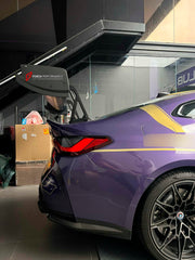 Buy Now DRY CARBON DRS SPOILER WING for BMW M2 G87 2023+ and upgrade car parts from SIR Tuning at the Best Price. Headlights, Tail lights, Bodykits, Navigations, body kit and more - Fast & Free Shipping within Europe, US & Worldwide.