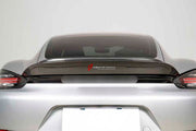 Buy Now DRY CARBON DUCKTAIL SPOILER for PORSCHE 718 982 SPYDER CAYMAN BOXSTER 2016 - 2025 and upgrade car parts from SIR Tuning at the Best Price. Headlights, Tail lights, Bodykits, Navigations, body kit and more - Fast & Free Shipping within Europe, US & Worldwide.