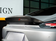 Buy Now DRY CARBON DUCKTAIL SPOILER for PORSCHE 718 982 SPYDER CAYMAN BOXSTER 2016 - 2025 and upgrade car parts from SIR Tuning at the Best Price. Headlights, Tail lights, Bodykits, Navigations, body kit and more - Fast & Free Shipping within Europe, US & Worldwide.