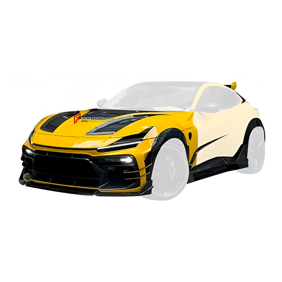 Buy Now DRY CARBON HOOD BONNET for FERRARI PUROSANGUE 2023+ and upgrade car parts from SIR Tuning at the Best Price. Headlights, Tail lights, Bodykits, Navigations, Body Kit and more - Fast & Free Shipping within Europe, US & Worldwide.