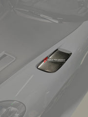 Buy Now DRY CARBON FENDER AIR OUTLET TRIM for PORSCHE 718 982 GT4RS and upgrade car parts from SIR Tuning at the Best Price. Headlights, Tail lights, Bodykits, Navigations, body kit and more - Fast & Free Shipping within Europe, US & Worldwide.