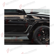 Buy Now DRY CARBON FENDER TRIM COVERS for MERCEDES-BENZ G-CLASS W464 G500 2019 - 2024 and upgrade car parts from SIR Tuning at the Best Price. Headlights, Tail lights, Bodykits, Navigations, Body Kit and more - Fast & Free Shipping within Europe, US & Worldwide.