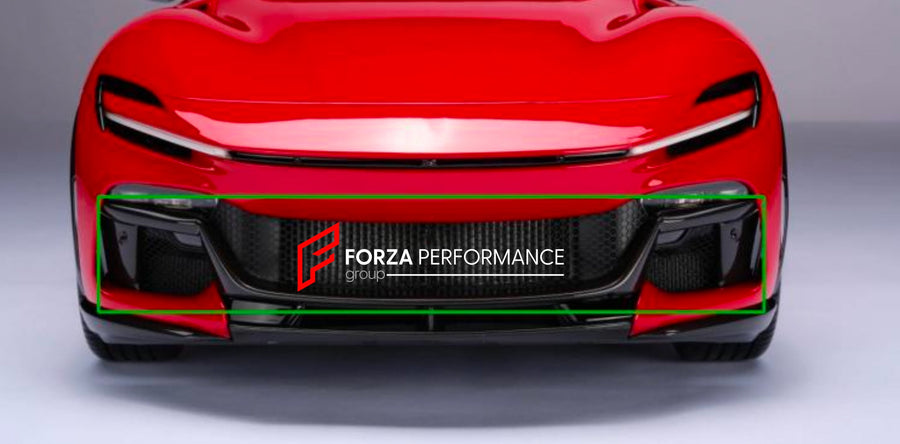 Buy Now DRY CARBON TOP FRONT LIP for FERRARI PUROSANGUE and upgrade car parts from SIR Tuning at the Best Price. Headlights, Tail lights, Bodykits, Navigations, body kit and more - Fast & Free Shipping within Europe, US & Worldwide.