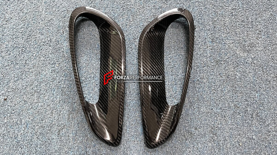 Buy Now DRY CARBON FIBER AIR VENTS for PORSCHE 911 992.1 TURBO S 2019 - 2025 and upgrade car parts from SIR Tuning at the Best Price. Headlights, Tail lights, Bodykits, Navigations, body kit and more - Fast & Free Shipping within Europe, US & Worldwide.