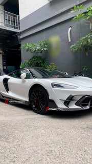 Buy Now DRY CARBON FIBER BODY KIT for MCLAREN GT 2020+ and upgrade car parts from SIR Tuning at the Best Price. Headlights, Tail lights, Bodykits, Navigations, body kit and more - Fast & Free Shipping within Europe, US & Worldwide.