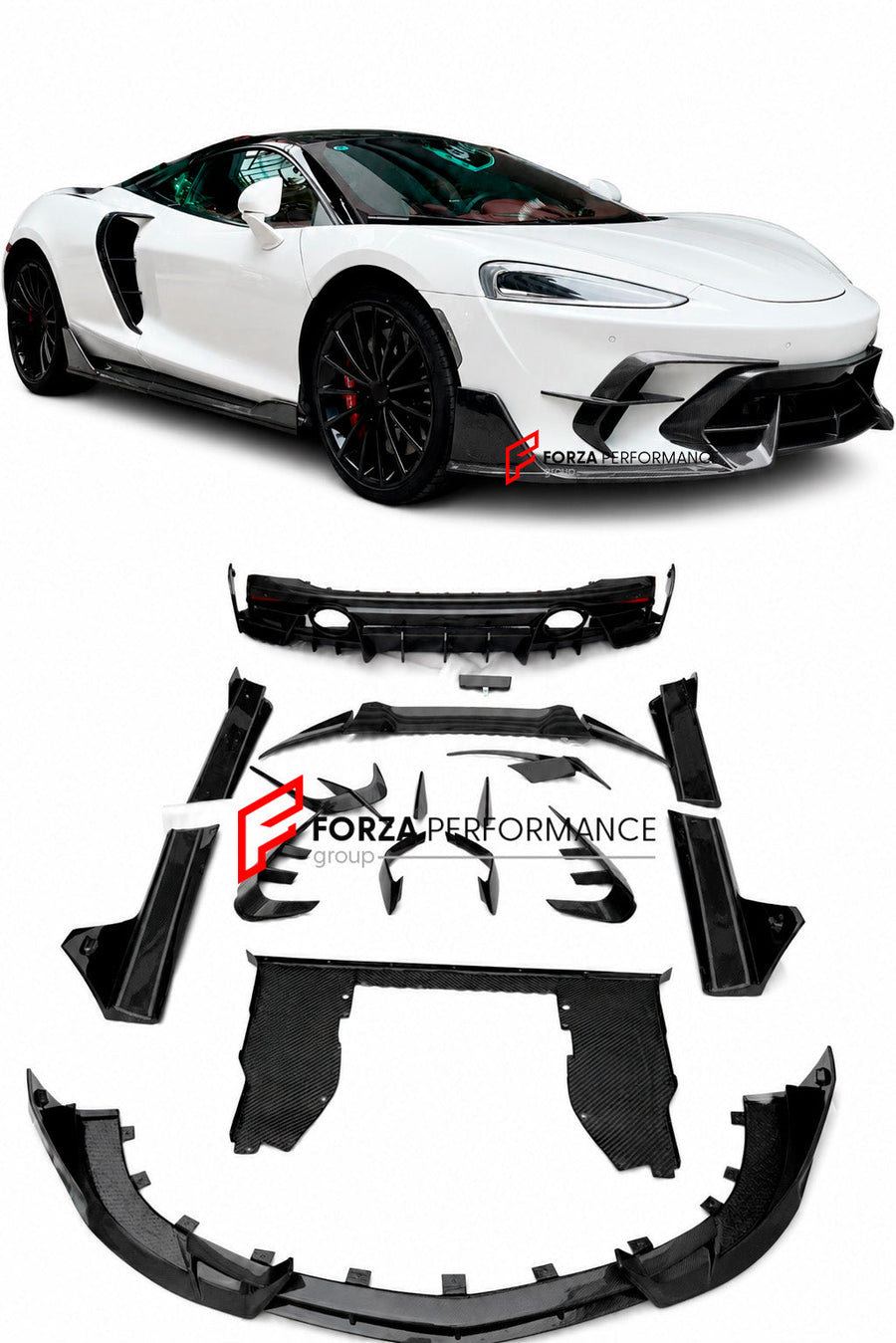Buy Now DRY CARBON FIBER BODY KIT for MCLAREN GT 2020+ and upgrade car parts from SIR Tuning at the Best Price. Headlights, Tail lights, Bodykits, Navigations, body kit and more - Fast & Free Shipping within Europe, US & Worldwide.