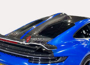 Buy Now DRY CARBON FIBER F1 ROOF AIR INTAKE SPOILER for PORSCHE 911 992.1 TURBO 2019 - 2025 and upgrade car parts from SIR Tuning at the Best Price. Headlights, Tail lights, Bodykits, Navigations, body kit and more - Fast & Free Shipping within Europe, US & Worldwide.