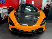 Buy Now DRY CARBON FIBER REPLACEMENT HOOD BONNET for MCLAREN 720S 2017 - 2023 and upgrade car parts from SIR Tuning at the Best Price. Headlights, Tail lights, Bodykits, Navigations, Carbon body kit and more - Fast & Free Shipping within Europe, US & Worldwide.