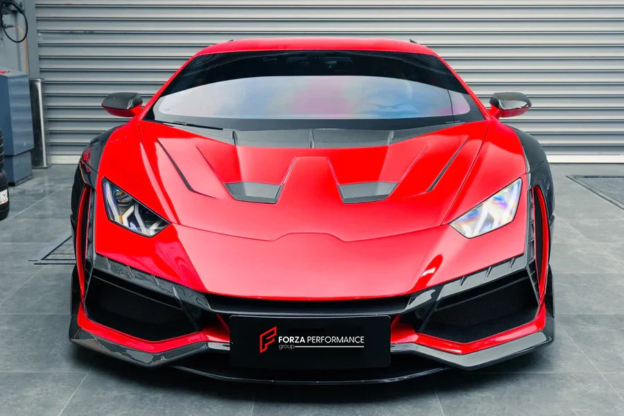 Buy Now AUTHENTIC DARWIN PRO DRY CARBON FIBER WIDE BODY KIT for LAMBORGHINI HURACAN LP610 LP580 EVO 2015 - 2025 and upgrade car parts from SIR Tuning at the Best Price. Headlights, Tail lights, Bodykits, Navigations, body kit and more - Fast & Free Shipping within Europe, US & Worldwide.