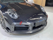 Buy Now DRY CARBON FRONT BUMPER AIR VENTS COVER for PORSCHE 911 992.1 TURBO S 2019 - 2025 and upgrade car parts from SIR Tuning at the Best Price. Headlights, Tail lights, Bodykits, Navigations, body kit and more - Fast & Free Shipping within Europe, US & Worldwide.