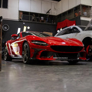 Buy Now DRY CARBON FRONT BUMPER for FERRARI ROMA 2019+ and upgrade car parts from SIR Tuning at the Best Price. Headlights, Tail lights, Bodykits, Navigations, Carbon body kit and more - Fast & Free Shipping within Europe, US & Worldwide.