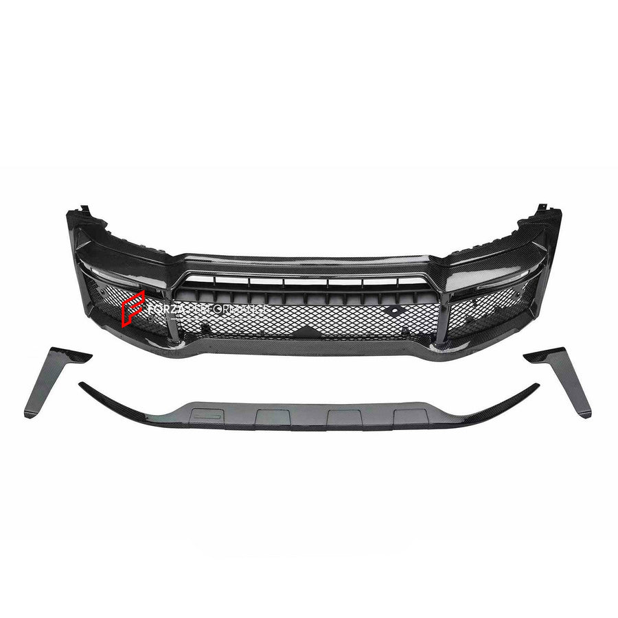 Buy Now DRY CARBON FRONT BUMPER WITH LIP for MERCEDES BENZ AMG G63 W465 G350 G500 G550 AMG G63 2024+ and upgrade car parts from SIR Tuning at the Best Price. Headlights, Tail lights, Bodykits, Navigations, body kit and more - Fast & Free Shipping within Europe, US & Worldwide.