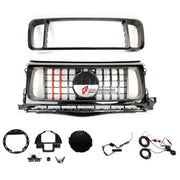 Buy Now CONVERSION DRY CARBON FRONT GRILLE for MERCEDES-BENZ G-CLASS W463 2008 - 2018 UPGRADE to G-CLASS W464 2019 - 2024 and upgrade car parts from SIR Tuning at the Best Price. Headlights, Tail lights, Bodykits, Navigations, Body Kit and more - Fast & Free Shipping within Europe, US & Worldwide.