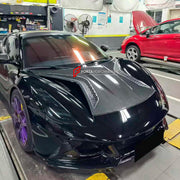 Buy Now DRY CARBON HOOD BONNET for LOTUS EMIRA 2022+ and upgrade car parts from SIR Tuning at the Best Price. Headlights, Tail lights, Bodykits, Navigations, Carbon body kit and more - Fast & Free Shipping within Europe, US & Worldwide.