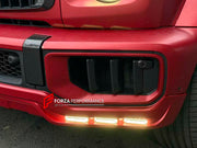 Buy Now DRY CARBON FRONT LIP for MERCEDES BENZ G CLASS G63 AMG W465 2025+ and upgrade car parts from SIR Tuning at the Best Price. Headlights, Tail lights, Bodykits, Navigations, body kit and more - Fast & Free Shipping within Europe, US & Worldwide.