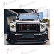Buy Now DRY CARBON FRONT LIP for MERCEDES-BENZ G-CLASS W464 2019 - 2024 and upgrade car parts from SIR Tuning at the Best Price. Headlights, Tail lights, Bodykits, Navigations, Body Kit and more - Fast & Free Shipping within Europe, US & Worldwide.
